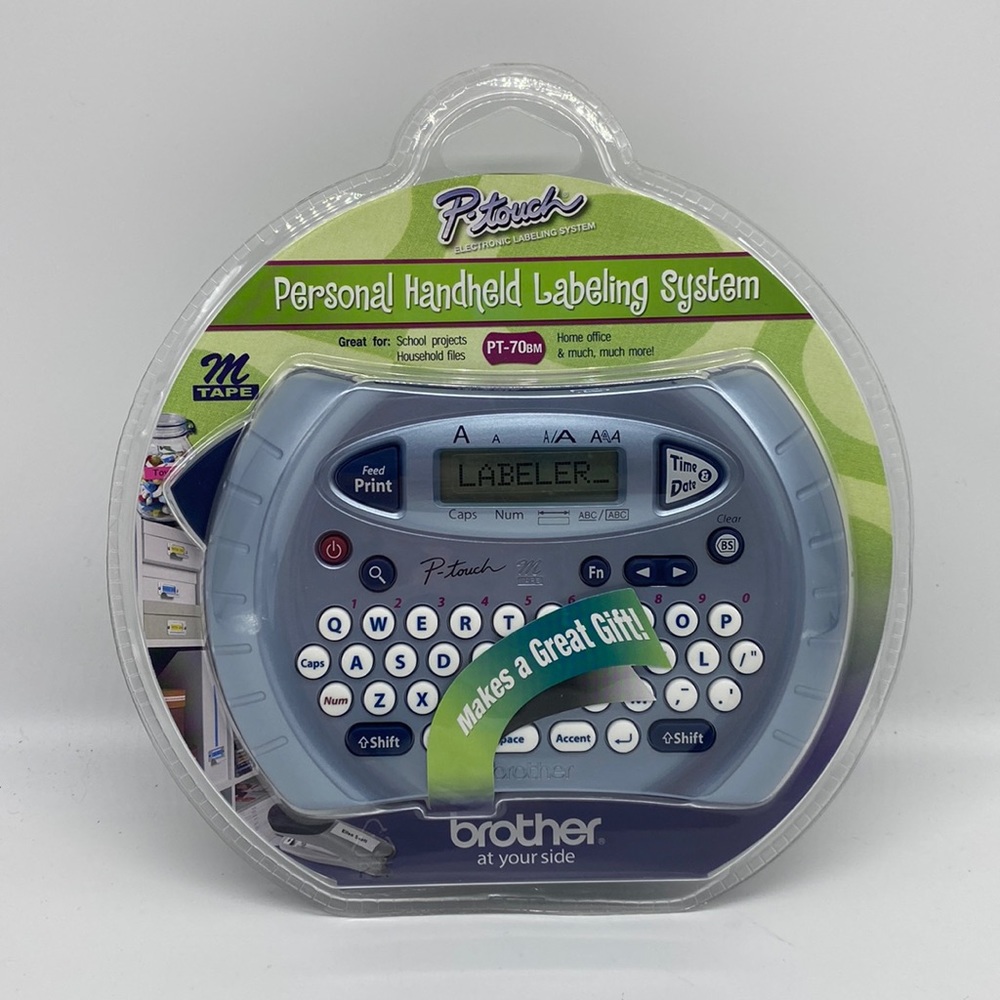 P-Touch Electronic Labeling System PT-70BM NWT